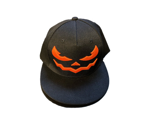 Pumpkin Face Baseball Hat