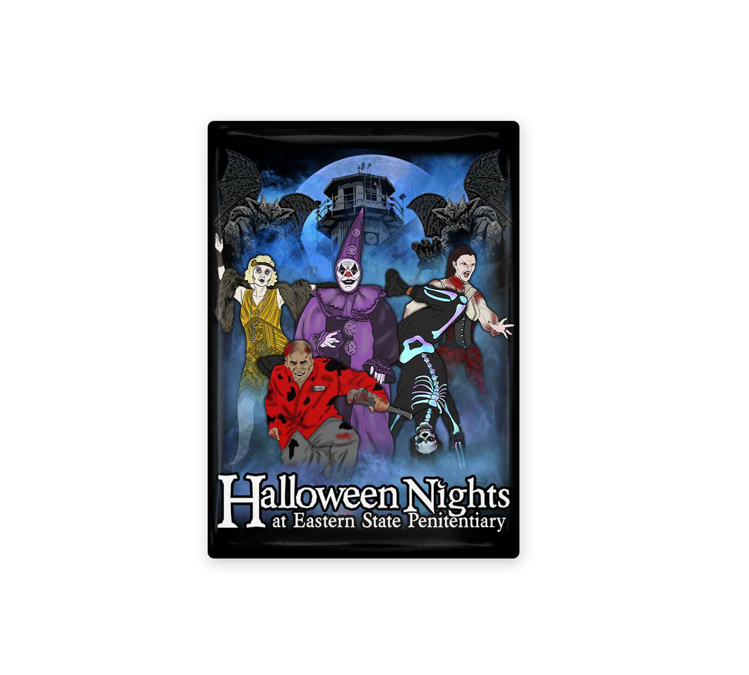Halloween Nights 5 Characters Magnet