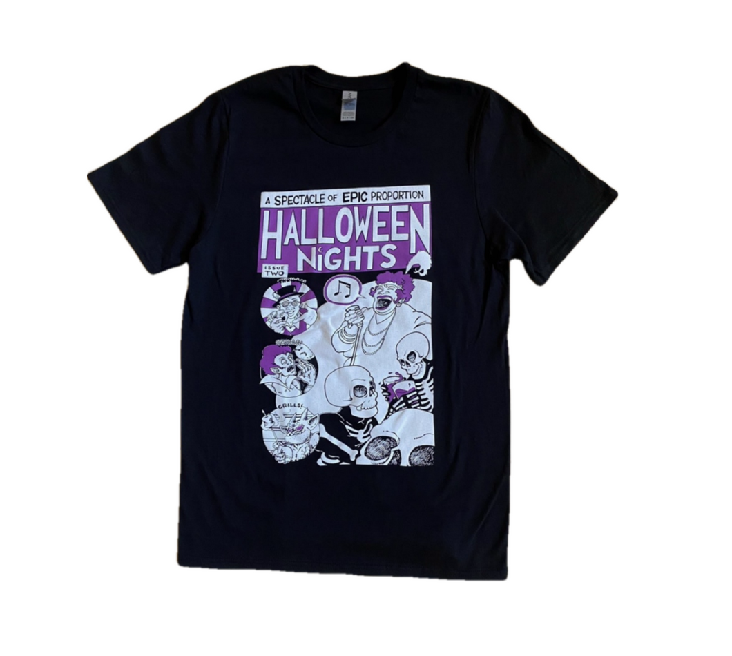Halloween Nights Comic Book T-Shirt