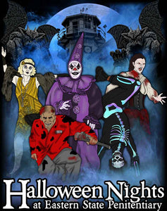 Halloween Nights 5 Characters Poster