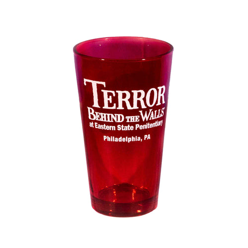 VINTAGE TBTW Red Pint Glass
